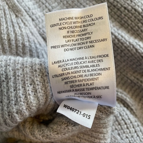 Kersh  merino wool grey cozy long sleeved sweater - Picture 8 of 11